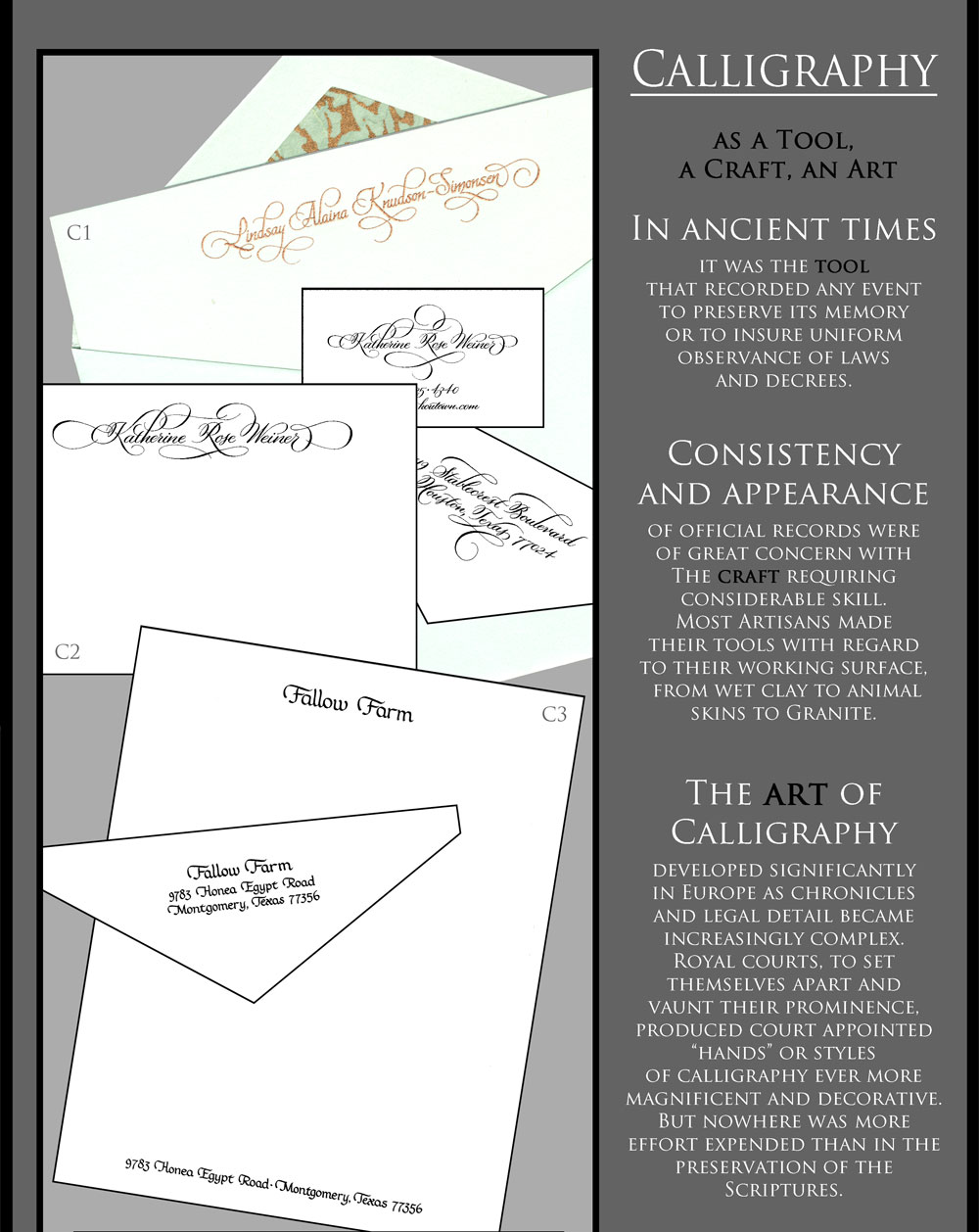 CWC, Calligraphs Page, Segment 2